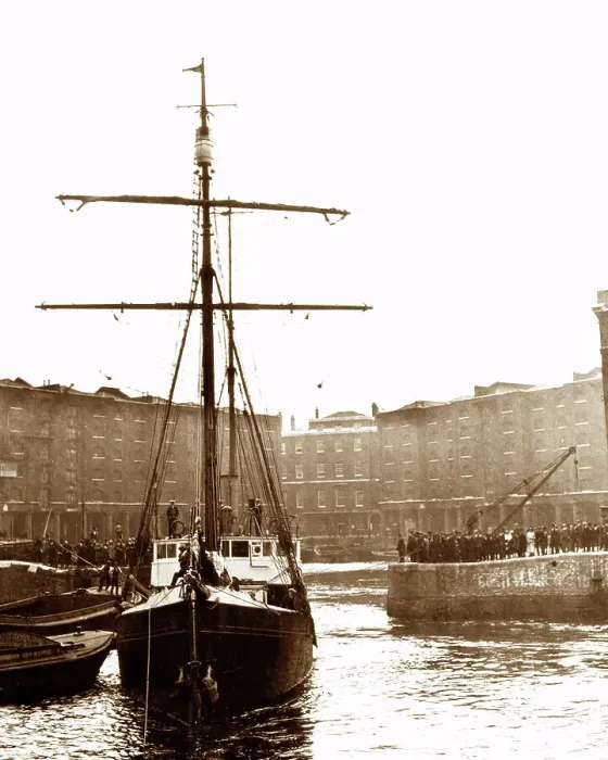 Framed Print : Shackleton's ship The Quest