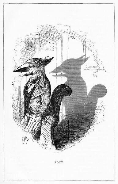 Shadow drawing. C. H. Bennett, Foxy