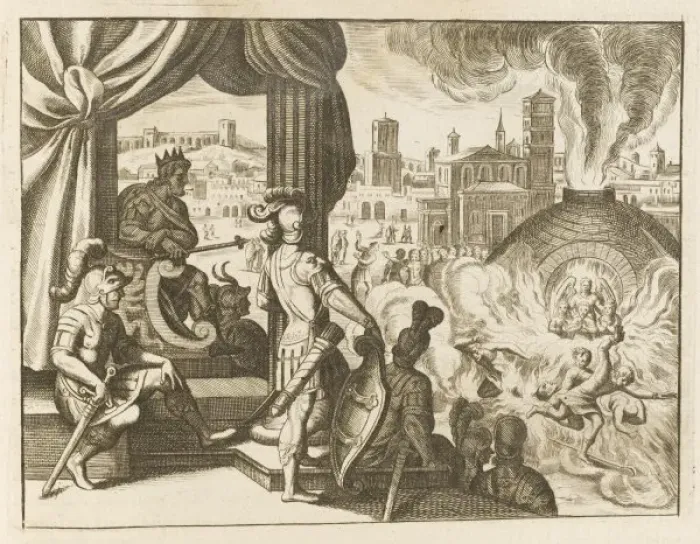 Framed Print : Shadrach and Furnace Framed Print : Shadrach and Furnace