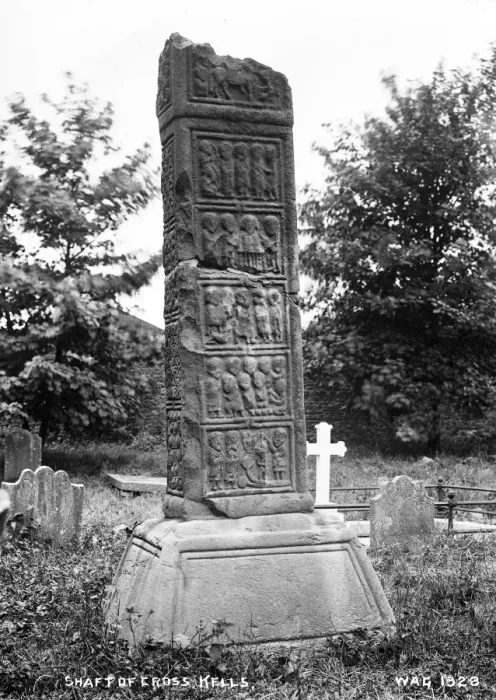 Framed Print : Shaft of Cross, Kells Framed Print : Shaft of Cross, Kells
