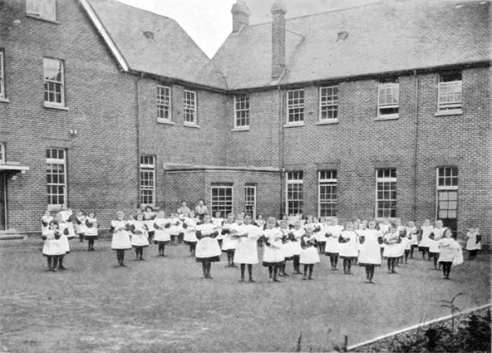 Framed Print : Shaftesbury Home for Little Girls, Royston, Hertfordshire Framed Print : Shaftesbury Home for Little Girls, Royston, Hertfordshire