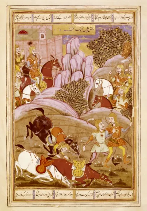 Framed Print : Shahnameh. The Book of Kings. 16th c. Book of Framed Print : Shahnameh. The Book of Kings. 16th c. Book of
