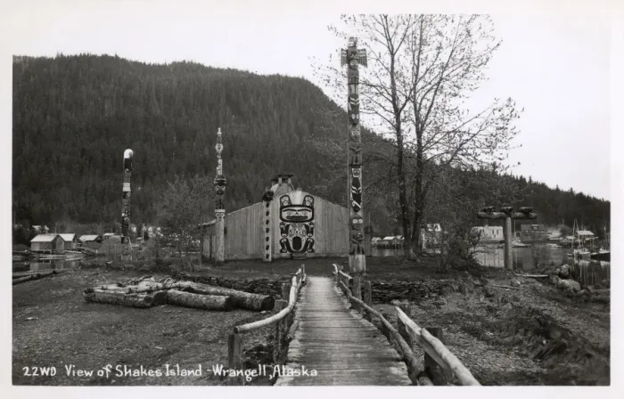 Framed Print : Shakes Island, Wrangell, Alaska, USA Framed Print : Shakes Island, Wrangell, Alaska, USA