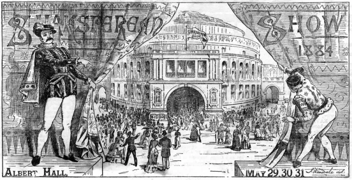 Framed Print : Shakespeare Show 1884 Framed Print : Shakespeare Show 1884
