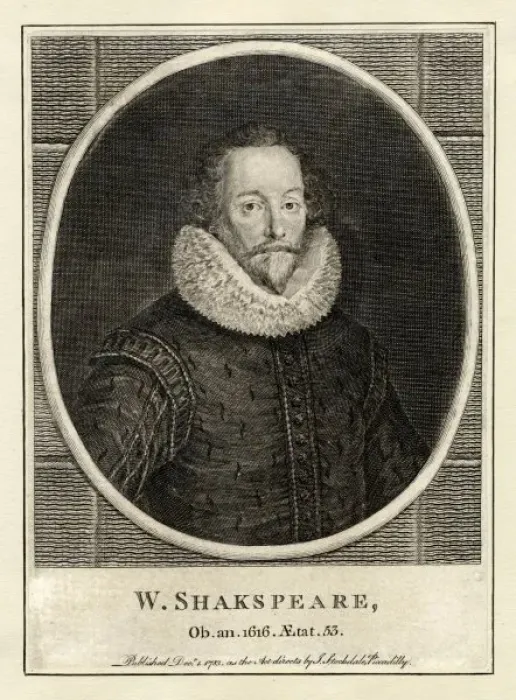 Framed Print : Shakespeare / Anon Framed Print : Shakespeare / Anon