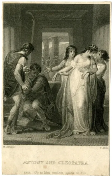 Framed Print : Shakespeare - Antony and Cleopatra Framed Print : Shakespeare - Antony and Cleopatra