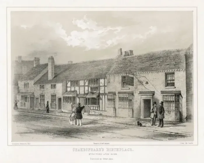 Framed Print : Shakespeare / Birthplace Framed Print : Shakespeare / Birthplace