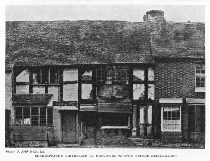 Framed Print : Shakespeare / Birthplace Framed Print : Shakespeare / Birthplace