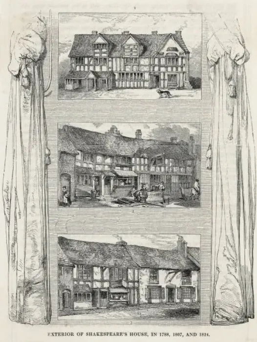 Framed Print : Shakespeare / Birthplace Framed Print : Shakespeare / Birthplace