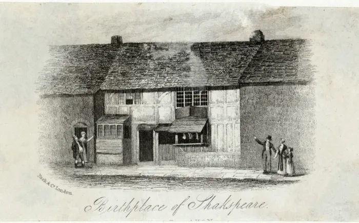 Framed Print : Shakespeare / Birthplace Framed Print : Shakespeare / Birthplace