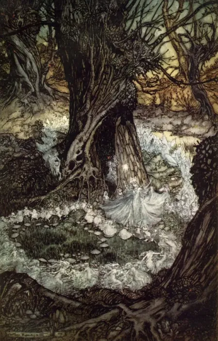 Framed Print : Shakespeare: fairies Framed Print : Shakespeare: fairies
