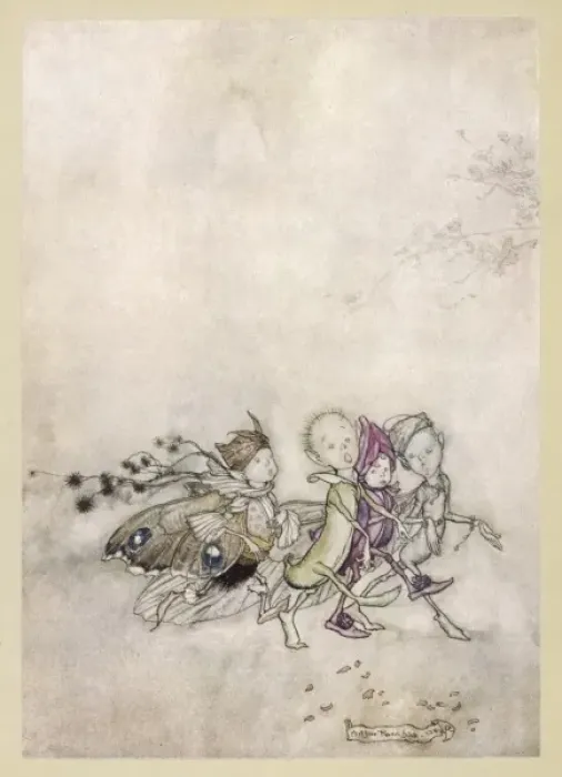 Framed Print : Shakespeare / Fairies Framed Print : Shakespeare / Fairies