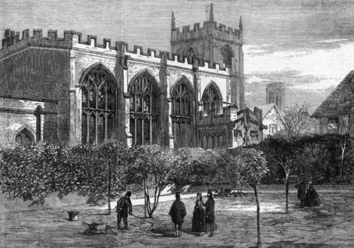 Framed Print : Shakespeare Garden Framed Print : Shakespeare Garden