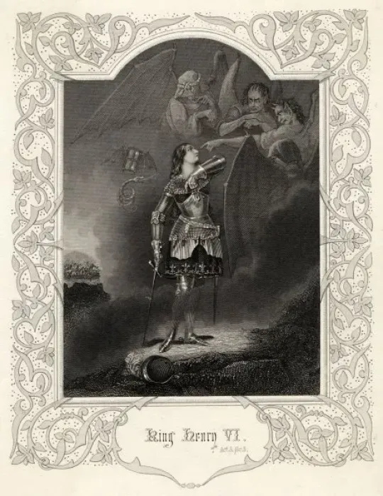 Framed Print : Shakespeare / Henry VI Framed Print : Shakespeare / Henry VI