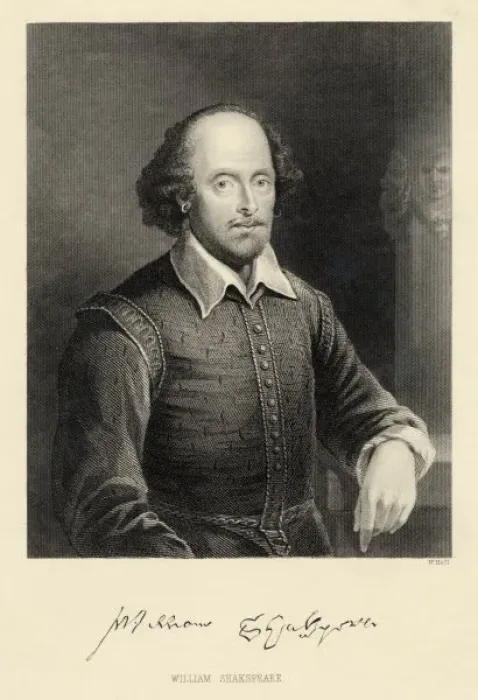 Framed Print : Shakespeare / Holl Framed Print : Shakespeare / Holl