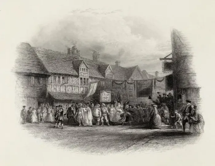 Framed Print : Shakespeare / Jubilee / 1769 Framed Print : Shakespeare / Jubilee / 1769