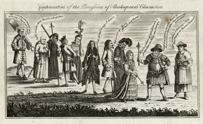 Framed Print : Shakespeare / Jubilee / 1769 Framed Print : Shakespeare / Jubilee / 1769