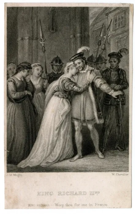 Framed Print : Shakespeare - King Richard II Framed Print : Shakespeare - King Richard II