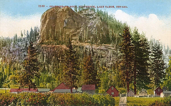 Shakespeare Rock, Lake Tahoe, Nevada, USA