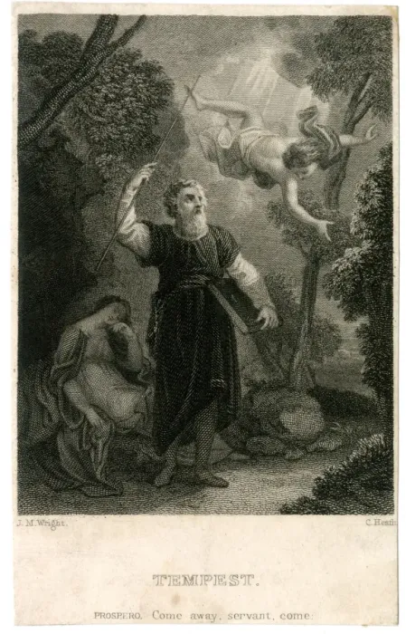 Framed Print : Shakespeare - The Tempest Framed Print : Shakespeare - The Tempest