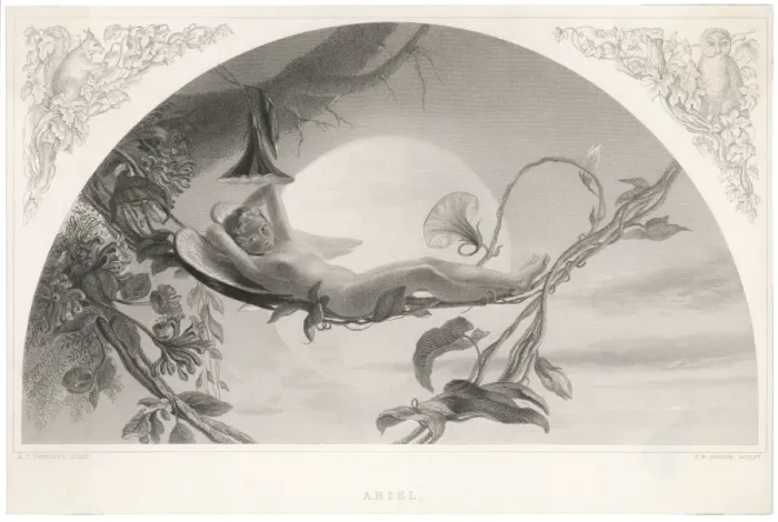 Framed Print : Shakespeare: Tempest Framed Print : Shakespeare: Tempest