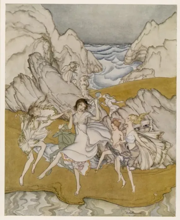 Framed Print : Shakespeare / The Tempest Framed Print : Shakespeare / The Tempest
