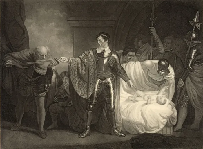 Framed Print : Shakespeare. Winters Tale, act II. Scene III Framed Print : Shakespeare. Winters Tale, act II. Scene III