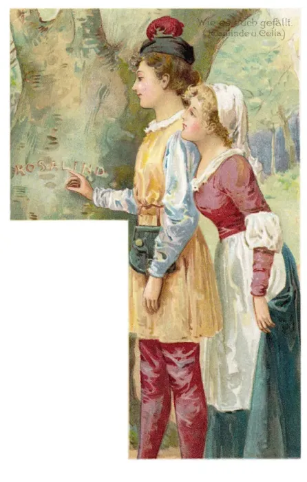 Framed Print : Shakespearean Characters Framed Print : Shakespearean Characters