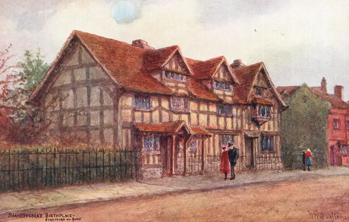 Framed Print : Shakespeare's Birthplace Framed Print : Shakespeare's Birthplace