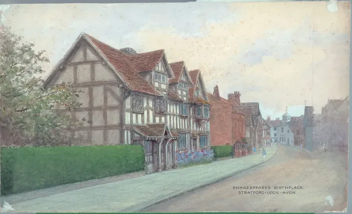 Framed Print : Shakespeare's Birthplace, Stratford-upon-Avon Framed Print : Shakespeare's Birthplace, Stratford-upon-Avon