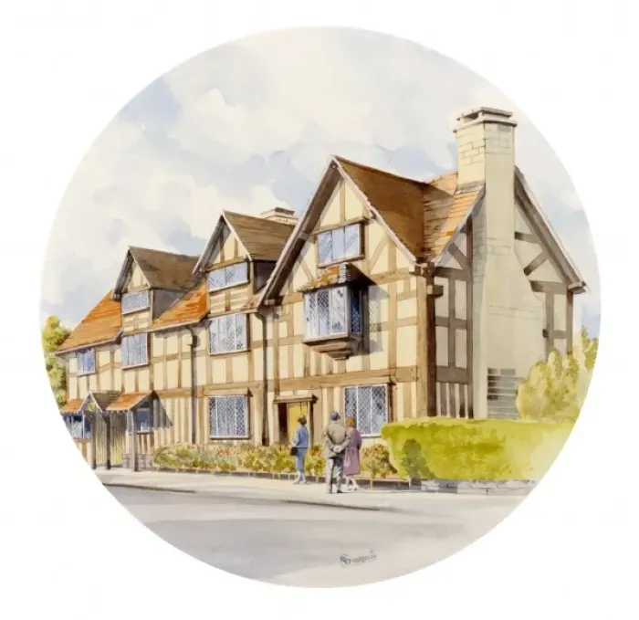 Framed Print : Shakespeares Birthplace - Stratford-upon-Avon Framed Print : Shakespeares Birthplace - Stratford-upon-Avon