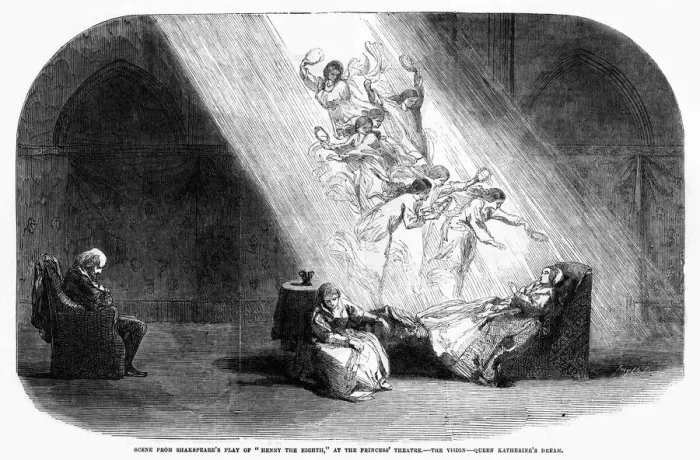 Framed Print : Shakespeares Henry Eighth at the Princesss Theatre