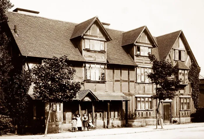 Framed Print : Shakespeare's House, Port Sunlight, Wirral