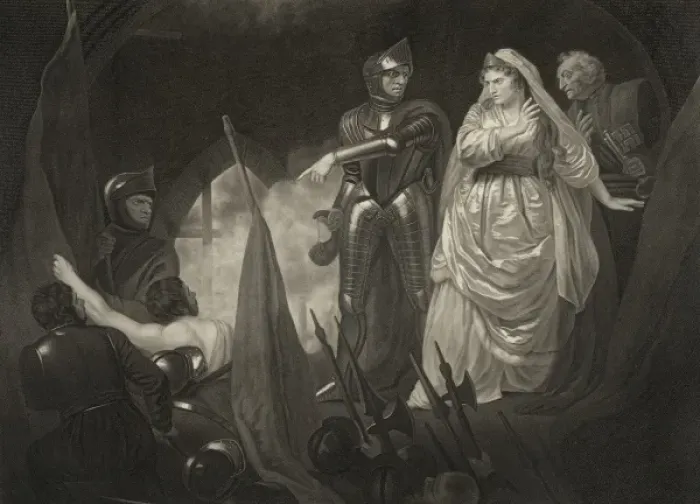 Framed Print : Shakspeare. King Henry the Sixth. Act II. Scene III Framed Print : Shakspeare. King Henry the Sixth. Act II. Scene III