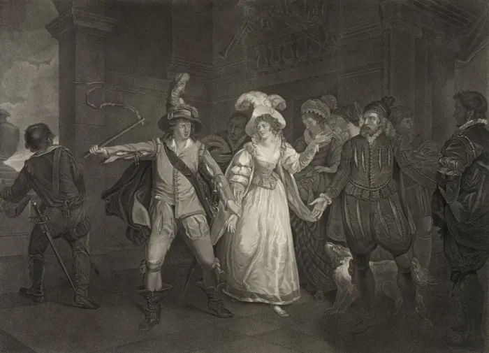 Framed Print : Shakspeare--Taming of the shrew, Act III, Scene II Framed Print : Shakspeare--Taming of the shrew, Act III, Scene II