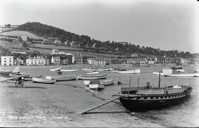 Framed Print : Shaldon Ferry Framed Print : Shaldon Ferry