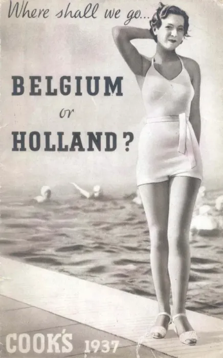 Framed Print : Where shall we go -- Belgium or Holland? Framed Print : Where shall we go -- Belgium or Holland?