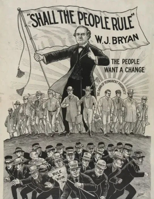 Framed Print : Shall the people rule. W. J. Bryan Framed Print : Shall the people rule. W. J. Bryan