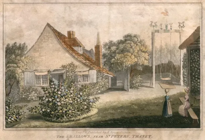 Framed Print : The Shallows Cottage Framed Print : The Shallows Cottage