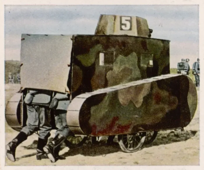 Framed Print : Sham German Tanks Framed Print : Sham German Tanks