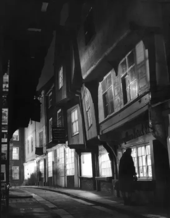Framed Print : THE SHAMBLES BY NIGHT Framed Print : THE SHAMBLES BY NIGHT