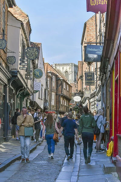 The Shambles, York. The Shambles. The ancient street of the butchers of York