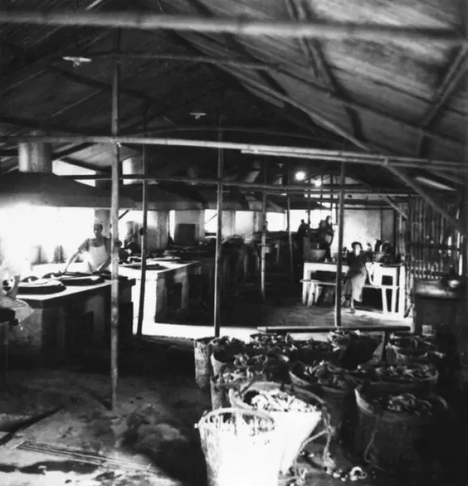 Framed Print : Shanghai refugee kitchen Framed Print : Shanghai refugee kitchen