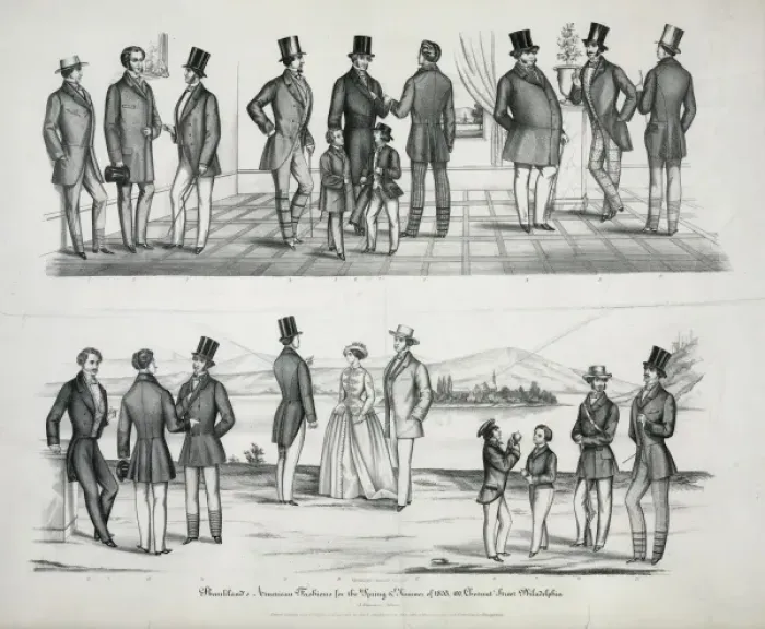 Framed Print : Shanklands American fashions for spring & summer of 1853, 1 Framed Print : Shanklands American fashions for spring & summer of 1853, 1