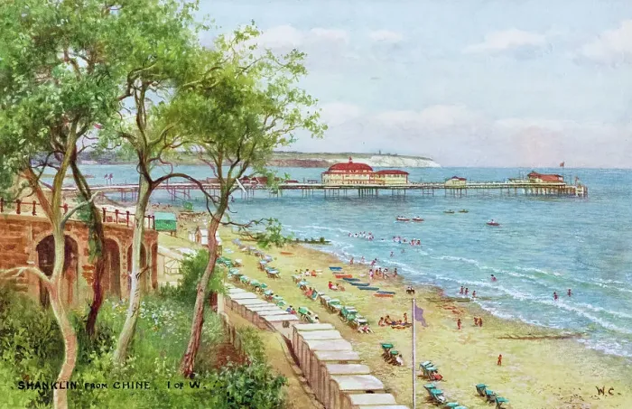 Framed Print : Shanklin, Isle of Wight Framed Print : Shanklin, Isle of Wight