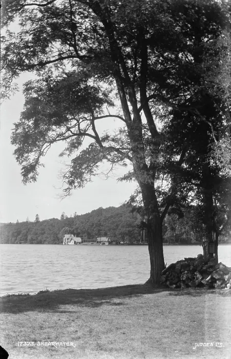 Framed Print : Shearwater Lakeside View