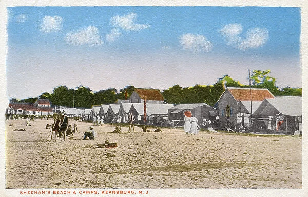 Sheehans Beach and Camps, Keansburg, New Jersey, USA