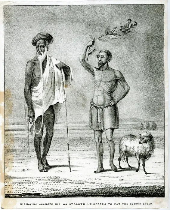 Framed Print : The Sheep-Eater of Hindustan Framed Print : The Sheep-Eater of Hindustan