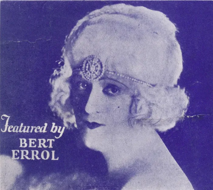 Framed Print : Sheet music - British female impersonator Bert Errol