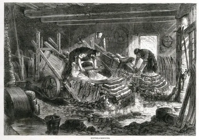 Framed Print : Sheffield Steel manufactures 1866 Framed Print : Sheffield Steel manufactures 1866